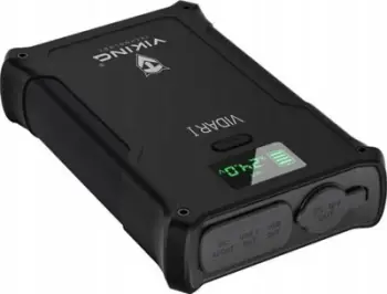 Power bank Viking VIDAR I, 36000mAh, karikim i shpejtë, i zi