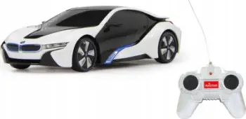 Makinë me telekomandë Jamara BMW i8, 1:24, 2.4 GHz, e bardhë