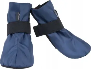 Këpucë për qen Amiplay Bristol XS, rezistente ndaj ujit, antirrëshqitëse, blu navy