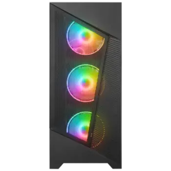 Kasa PC — Rampage Inspirer Mesh 650W 80 Black Mid‑Tower Gaming