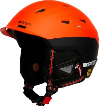 Helmeta skijimi Cairn Xplorer Rescue MIPS, madhësia 56-58, portokalli e zezë