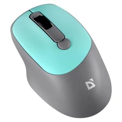 Mouse wireless Defender Feam MM-296, optik, 1600 DPI, ngjyrë turke - 4