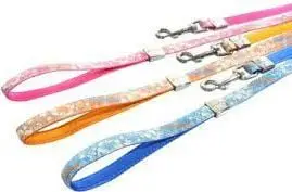 Zinxhir për qen Zolux ENVY HULA REFLECT, 1.2 m, 15 mm, portokalli