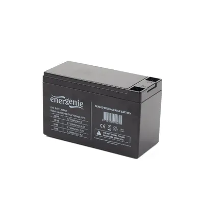 Bateri UPS Gembird BAT 12V7AH, 12V, 7Ah, e zezë - 1