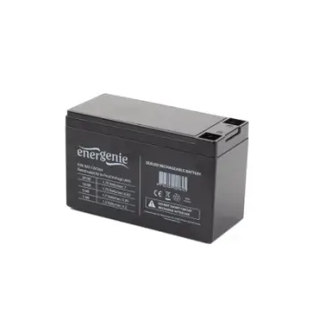 Bateri UPS Gembird BAT 12V7AH, 12V, 7Ah, e zezë
