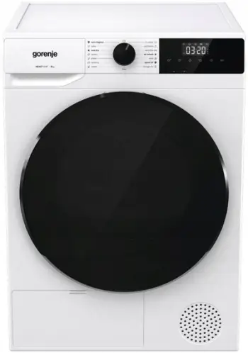 Tharëse rrobash Gorenje DHNA93/PL, 9kg, kondenzimi me pompë nxehtësie, e bardhë
