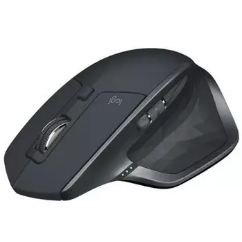 Maus Logitech MX Master 2S, pa tela, Bluetooth, gri grafit
