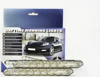 Set drita dite LED AMiO 01266, 12V 24V, trup alumini, i zi