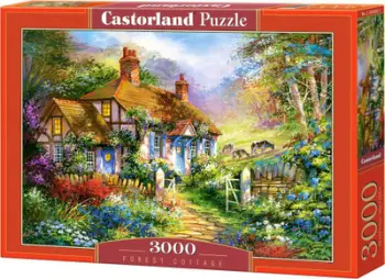 Enigmë Castorland Cottage in the Woods - 300402, 3000 elemente