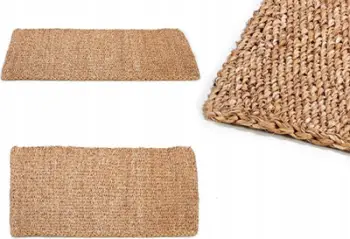 Qilim natyral Sisal Seagrass, 65x45cm, material i qëndrueshëm, ngjyrë natyrale