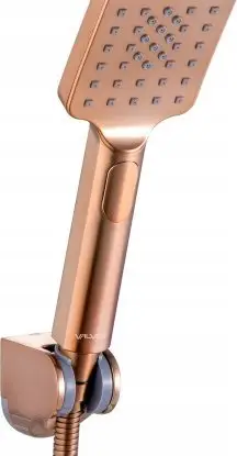 Set dushi Valvex Loft, 3 funksione, përfundim bakër satin, ngjyrë brass e furçuar