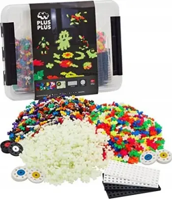 Blloqe ndërtimi Plus-Plus Creative Blocks Basic XXL, 2000 copa, shumëngjyrëshe