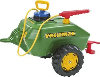 Cisternë uji lodër Rolly Toys Water Tanker, me spërkatës, jeshile