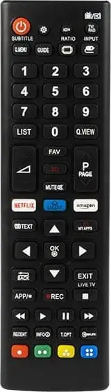 Telekomandë universale LG AKB75675311, për TV LG, e zezë