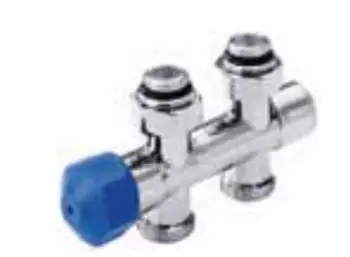 Rubinet termostatik Basic Line Design EC, 1/2" x 3/4", i drejtë, krom