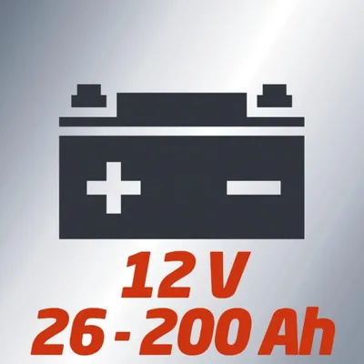 Ngarkues baterie Einhell BC 12 E, për bateri 12V, mbrojtje nga mbingarkesa, i kuq - 5