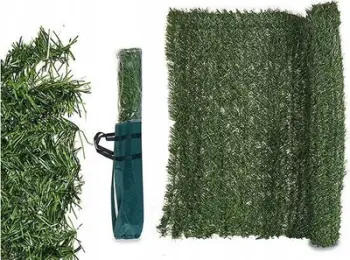 Ndajës dekorativ plastik Green Plastic Divider, 100 x 4 x 300 cm, jeshil