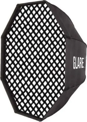 Softbox oktagonal GlareOne Softbox Grid Octa 120, 120cm, me rrjetë, i zi