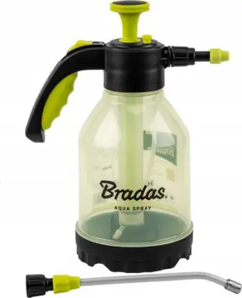Spërkatës me presion Aqua Spray, 1.5L, plastikë transparente, i kaltër
