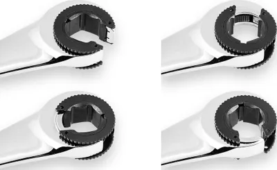 Çelës kombinues Neo Tools 09-259, me racetë, 12 mm, argjendtë - 4