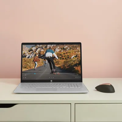 Laptop HP 17-cn1053cl, 17.3", Intel Core i5-1155G7, 12GB RAM, 1128GB HDD+SSD, i argjendtë - 10