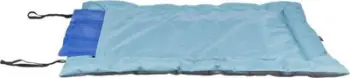 Batanije udhëtimi Trixie Samoa Classic, 85 x 70 cm, me hapësirë për dyshek ftohës, blu gri