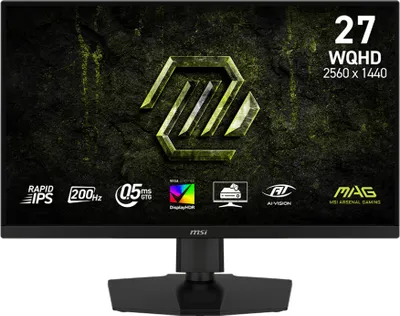 Monitor gaming MSI MAG 274QPF E20, 27", WQHD 2560x1440, 200 Hz, i zi - 1