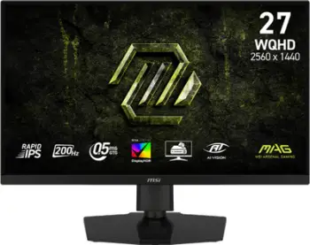 Monitor gaming MSI MAG 274QPF E20, 27", WQHD 2560x1440, 200 Hz, i zi