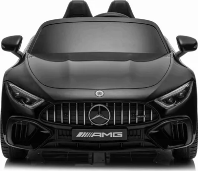 Makina lodër elektrike Ramiz Mercedes Benz AMG SL63, për fëmijë 3+, e zezë - 4
