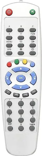 Pilot televizori Polsat Mini D1 D2, 8m, argjend