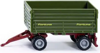 Rimorkio lodër Siku Two Axle Trailer 1077, metal plastikë, për fëmijë, shumëngjyrëshe