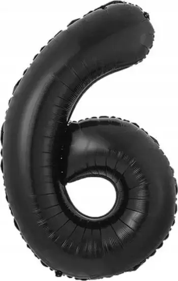 Balonë Godan Beauty &amp; Charm numër 6, 85 cm, e zezë matte