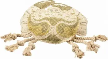 Lodër qenësh Duvo+ Canvas Toy Crab, 31x17x6cm, prej kanavace, shumëngjyrëshe