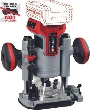Frezë druri pa kabllo Einhell TP-RO 18 V, motor brushless, Power X-Change