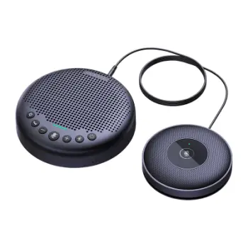 Speakerphone konferencash EMEET OfficeCore Luna Plus, Bluetooth USB, me mikrofon shtesë, gri
