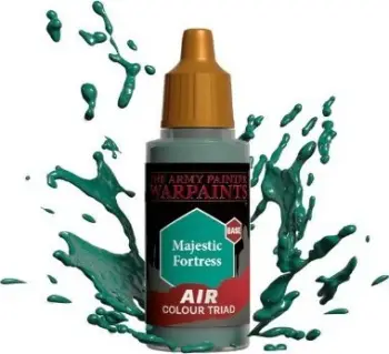 Bojë akrilike për aerograf Army Painter Warpaints Air Majestic Fortress, 18ml, jeshile
