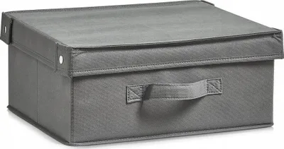 Kuti organizuese Zeller Present Foldable, me kapak, palosëse, bezhë - 1