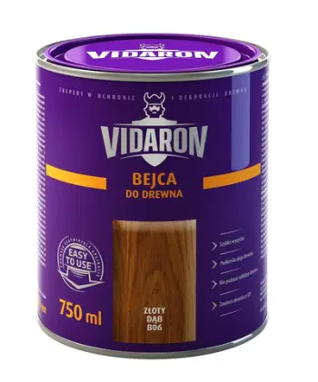 Njollë druri Vidaron Wood Stain 0.2L, Natural Teak B03, kafe natyrale