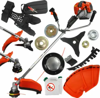 Trimer benzine Demon RQ 580 Turbo, 62cc, profesional, portokalli