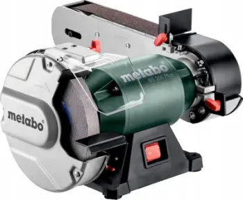 Gërryes tavoline Metabo BS 200 Plus, 600W, kombinim disk dhe shirit, i gjelbër