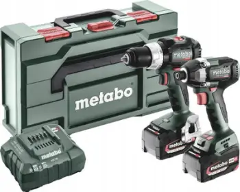 Set kaçavida goditëse pa kabllo Metabo SBLTBL+SSDLT200BL, me bateri të rikarikueshme, me karikues