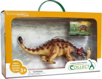 Figurë dinosauri CollectA Ankylosaurus, shkallë 1:40, shumëngjyrëshe