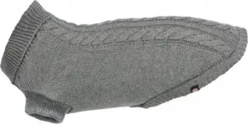 Pulovër për qen TRIXIE Kenton, XS 27 cm, akrilik, gri