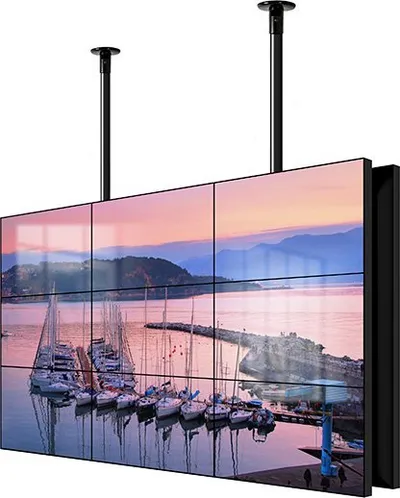 Bravë montimi për video wall B-Tech BT8390-WFK2/B, për mure dhe shtylla, metal 5 mm, e zezë - 4