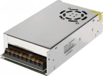 Furnizim elektrik switching 12V 20A, 240W, me ventilator, gri