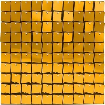 Panel dekorativ muror, 30x30 cm, sfond i zi, bakër me shkëlqim