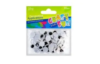 Ornament dekorativ Craft with Fun, 12mm/80