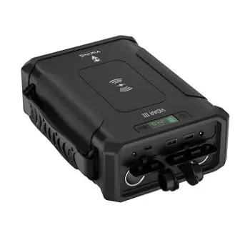 Power bank Viking VIDAR III Outdoor, 96000mAh, karikim i shpejtë, i zi