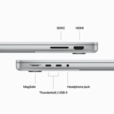Apple MacBook Pro 14", M3 8-Core, 8GB, 1TB, 10-Core GPU, Silver - 6