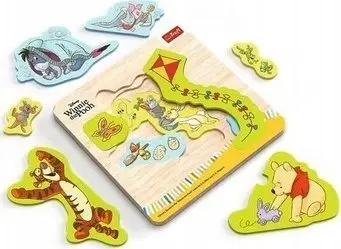 Puzzle druri TREFL Winnie the Pooh, 12 pjesë, shumëngjyrësh